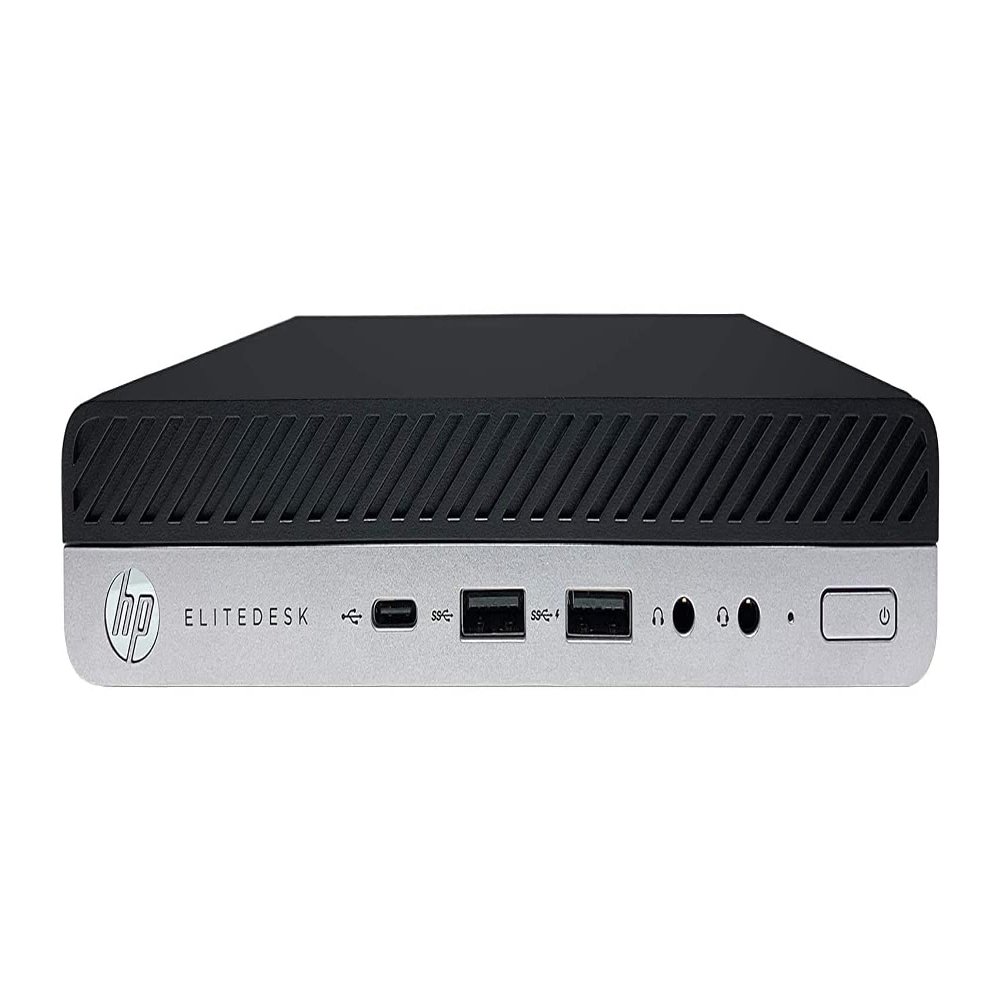 HP EliteDesk 800 G5-MINI, Core i5-8500T 2.1GHz, 16GB RAM, 500GB M.2-NVMe, windows 11 Pro 64bit, (Renewed)