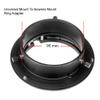 Universal Mount To Bowens Mount Speedring Speeding Ring Adapter Adaptor Converter for Studio Flash Strobe Light view 2