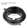 Universal Mount To Bowens Mount Speedring Speeding Ring Adapter Adaptor Converter for Studio Flash Strobe Light view 3