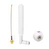 Dual Band WiFi Antenna 2.4GHz 5GHz 5.8GHz 9dBi MIMO RP-SMA Male Antenna for WiFi Router Wireless Network Card USB Adapter Security IP Camera Video Surveillance Monitor with SMA IPEX Cable view 1