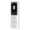 MP4 Player, Portable Lossless MP3 MP4 Player Support Memory Cards Student Slim 1.8 Inch LCD Screen, Supports Sleep Shutdown, Kids Gifts (Silver) view 1