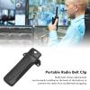 Belt Clip,Radio Clip,5Pcs Radio Belt Clip Portable Durable Plastic Replacement Radio Belt Clip for Kenwood TK3207 TK2207 TK3207G TK2207G, radio clip belt holster clamp replacement portable for ke view 2