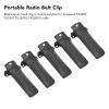 Belt Clip,Radio Clip,5Pcs Radio Belt Clip Portable Durable Plastic Replacement Radio Belt Clip for Kenwood TK3207 TK2207 TK3207G TK2207G, radio clip belt holster clamp replacement portable for ke view 3