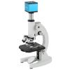 RADHAX Microscope Kit 40X 100X 160X 640X Monocular Biological Microscopio Microscope Lens Adapters (Color : HDMI VGA) view 1