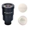 BAHCCE Lab Microscope Slides WF10X WF20X Stereo Microscope Eyepieces Lens Microscope Parts (Color : WF20X (with Scale)) view 1