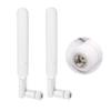 Dual Band WiFi Antenna 2.4GHz 5GHz 5.8GHz 9dBi MIMO RP-SMA Male Antenna for WiFi Router Wireless Network Card USB Adapter Security IP Camera Video Surveillance Monitor - 2Pack view 1