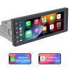 6.9 Inch Single Din Touchscreen Car Stereo with Wireless CarPlay & Wireless Android Auto, Android 10 Single Din Radio Multimedia System, GPS, Bluetooth, WiFi, FM, SWC, USB view 1