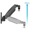 Projector Tripod Stand Projector Mount Wall Mount Bracket Holder with Adjustable Height and Extendable Arms Mount for Home and Office Projector Projector Stand view 3