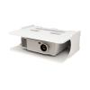 HIHELO Projector Tripod Stand Projector Mount Stand Floating Shelves Wall Storage Shelves for Office Home Length 18.9 Inch Wood Plastic Board Projector Stand view 1