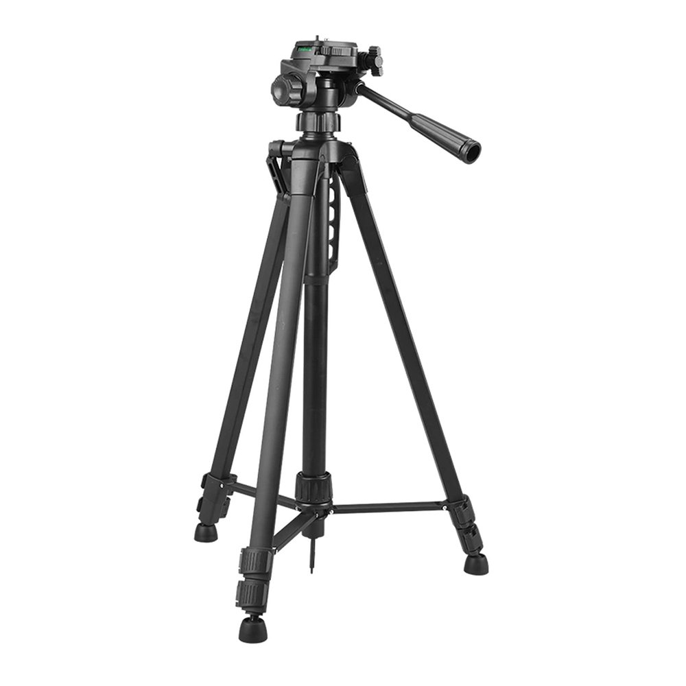 HIHELO Projector Tripod Stand Projector Mount Stand Adjustable Travel Video Tripod 360Swivel Ball Head Lightweight Camera Mount Tripod Stand with Carry Bag Projector Stand