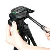 HIHELO Projector Tripod Stand Projector Mount Stand Adjustable Travel Video Tripod 360Swivel Ball Head Lightweight Camera Mount Tripod Stand with Carry Bag Projector Stand view 3