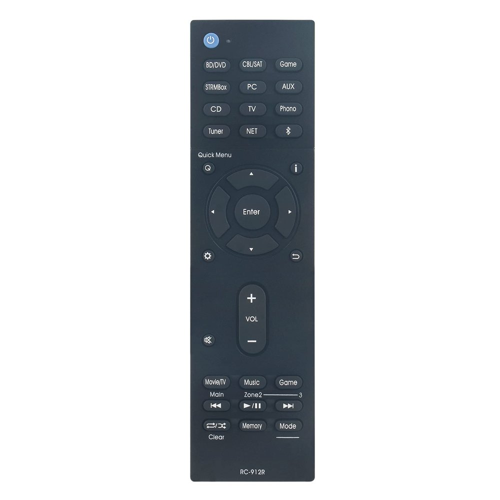 ALLIMITY RC-912R RC-911R Replacement Remote Control fit for Integra AV Receiver RC912R DRX-2 DRX-3.1 DRX-3