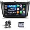 [2+32GB] Android 13 Car Stereo for Mazda 6 2007-2012,9 Inch Touchscreen Car Radio Android Head Unit with Mirror Link GPS Navigation WiFi Bluetooth FM/RDS Radio SWC Dual USB/AUX-in+Backup Camera view 1