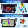 [2+32GB] Android 13 Car Stereo for Mazda 6 2007-2012,9 Inch Touchscreen Car Radio Android Head Unit with Mirror Link GPS Navigation WiFi Bluetooth FM/RDS Radio SWC Dual USB/AUX-in+Backup Camera view 4