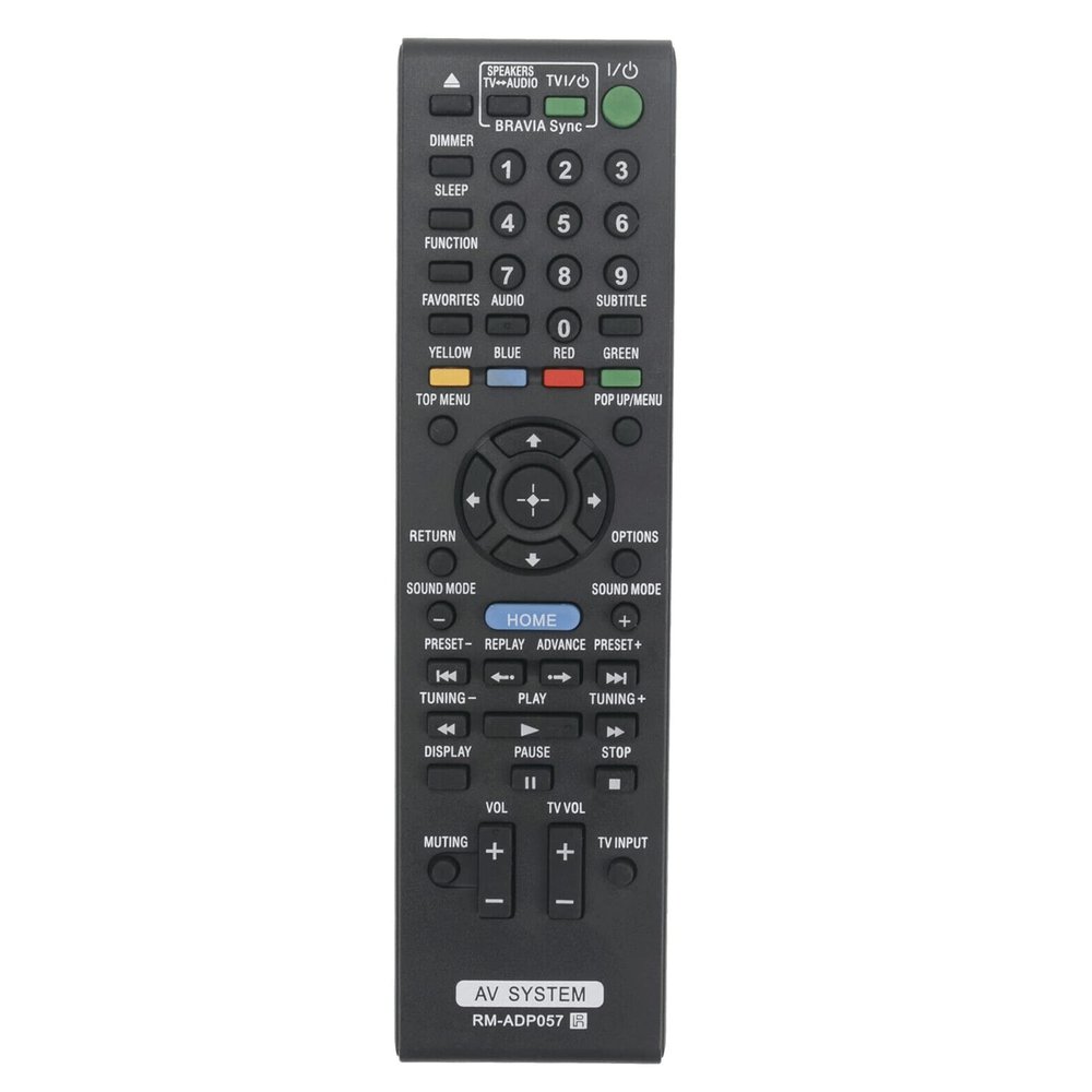 ALLIMITY RM-ADP057 Replacement Remote Control fit for Sony Blu-ray DVD Home Theater System RMADP057 Remote BDV-E580 BDV-T28 BDV-E980 BDV-E880 BDVT28 BDVE980 BDVE880 BDV-T58 BDVT58 BDVE580 BDV-E280