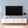kwmobile Dust Cover for 55" TV - Linen TV Display Protector for TVs - Protect Your TV Screen - Black view 3