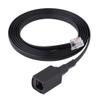 1.5M 6-Pin Removable Separation Handheld Mic Extension Cable Cord for Radio Walkie Talkie New 6Pin Portable Microphone 155Cm/61In Ft-7800R, Ft-8800R, Ft-7900R, Ft-8900R 1.5 M Ft-8900R, Etc. view 1
