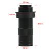 RADHAX Microscope Kit 1080P IMX307 Video Zoom Microscope, 100X 130X 56 LED Ring Light Industrial Soldering Magnifier Set Microscope Lens Adapters (Color : B 130X Set) view 2
