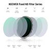 NEEWER 49mm Fixed ND Filter Kit ND1000 ND64 ND8 ND4 Neutral Density Filter Set Double Sided 30 Layer Nano Coatings/HD Optical Glass/ultra Slim/Water Repellent/Scratch Resistant/Waterproof Filter Pouch view 3