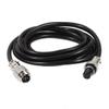 10pcs GX12 1M Male to Female Plug Cable Butt Joint Type 6 Pin Male/Female Aviation Connector Electrical Cable view 1