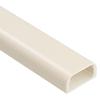 Cable Hider Raceway Kit, Wire Hiders for TV on Wall 68in(4X L17in), Paintable Cord Cover Channel, Cord Hider for Wall Mounted TV in Home Office, W0.95in X H0.47in, Beige view 1