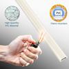 Cable Hider Raceway Kit, Wire Hiders for TV on Wall 68in(4X L17in), Paintable Cord Cover Channel, Cord Hider for Wall Mounted TV in Home Office, W0.95in X H0.47in, Beige view 4