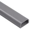 Cable Hider Raceway Kit, Wire Hiders for TV on Wall 68in(4X L17in), Paintable Cord Cover Channel, Cord Hider for Wall Mounted TV in Home Office, W0.95in X H0.47in, Grey view 1