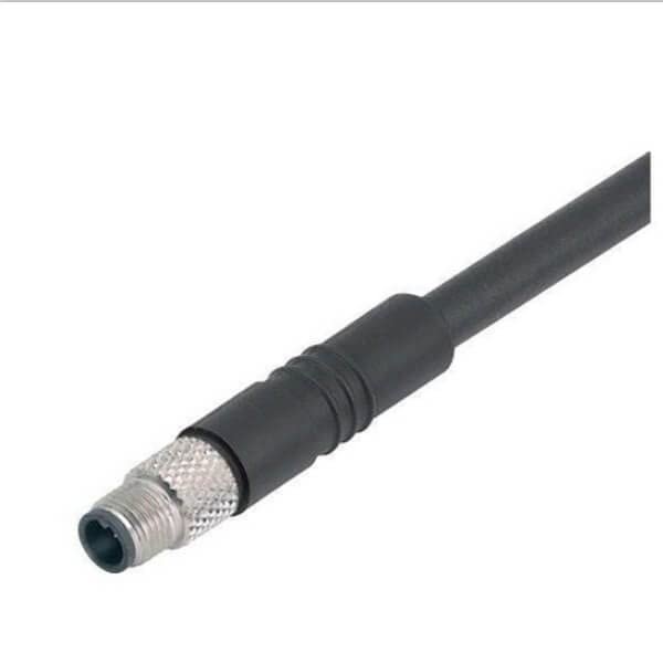10 PCS Waterproof M5 Aviation Connector Overmould M5 3Pin Male Connector Waterproof Non-Shield with 1M 26AWG Wire
