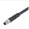 10 PCS Waterproof M5 Aviation Connector Overmould M5 3Pin Male Connector Waterproof Non-Shield with 1M 26AWG Wire view 1