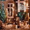 10X20ft Christmas Fireplace Photo Backdrop Wood House Snow Winter Gifts Decoration Photography Background Newborn Portrait Photography Background view 4