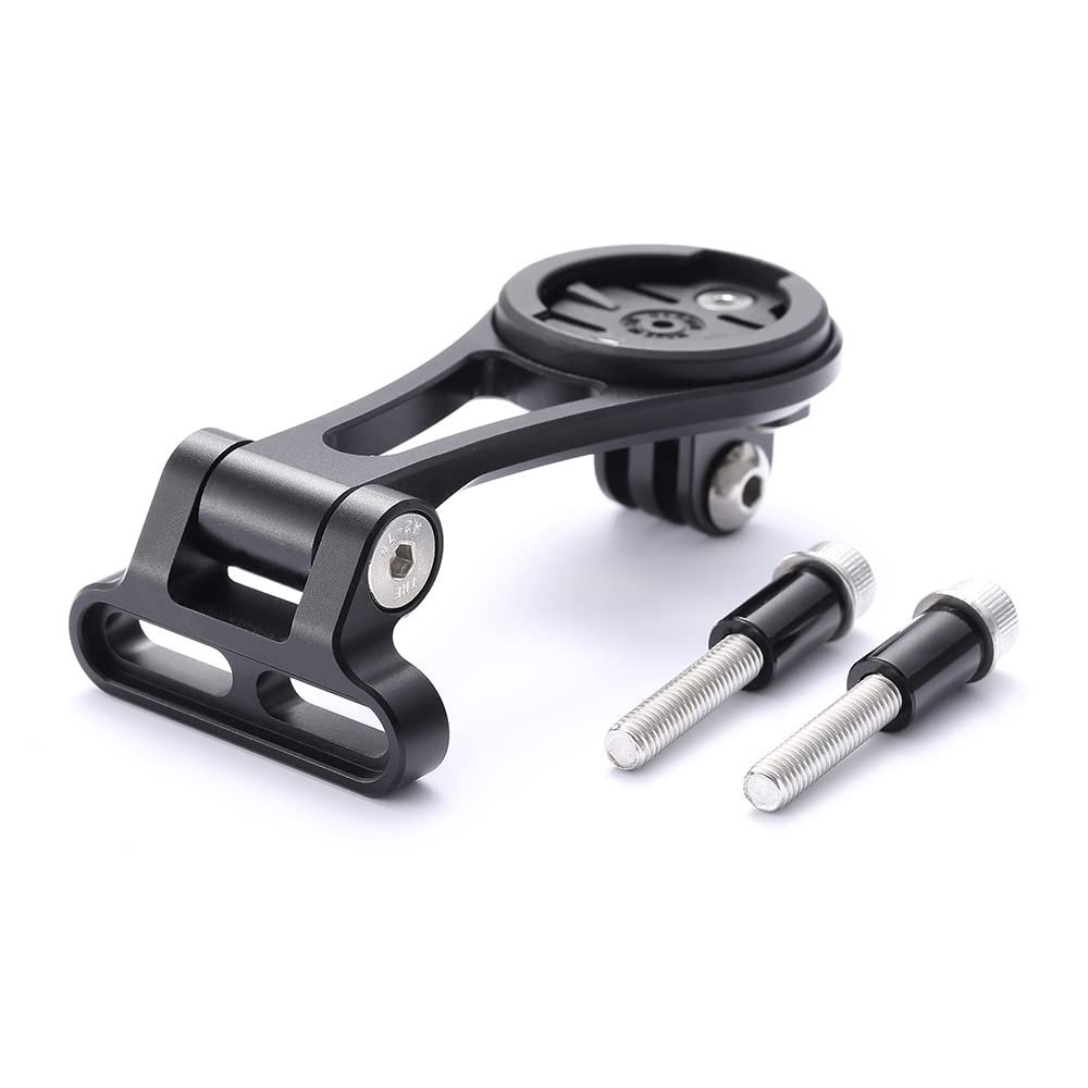 Cestbon Out Front Bike Mount Compatible with Garmin Edge Wahoo Elemnt Bryton Stages Hammerhead, Adjustable Combo Mount(32mm)