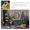10x6.5ft Colored Christmas Tree Background Brick Wall Background Indoor Christmas Background Family Christmas Party Background Banner view 4