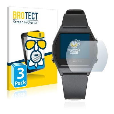 brotect Anti-Glare Glass Screen Protector Matte Compatible with Casio LW-204-1BEF (3 Pack) - Anti-Scratch 9H Protection Film
