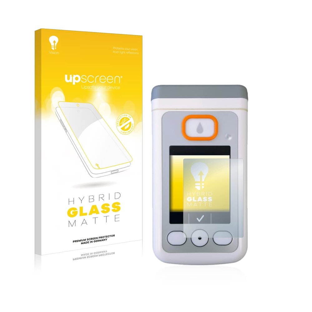 upscreen Matte Screen Protector Glass Film compatible with D-mine Pump - Anti-Glare, Anti-Fingerprint, 9H Glass Protection