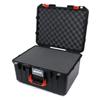 Black & Orange Pelican 1557 case with foam. view 2