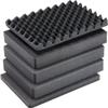 Black & Orange Pelican 1557 case with foam. view 3