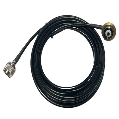 NMO 3/4"-UHF PL-259 Male Mil-C-17 18 FEET RG58 USA Made HAM Radio, Race Radio, Hand Made in USA Cut to Order, Hand Direct Solder, Tested, Pure Copper Center Conductor, UV Resistant, Water Resistant