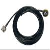 NMO 3/4"-UHF PL-259 Male Mil-C-17 18 FEET RG58 USA Made HAM Radio, Race Radio, Hand Made in USA Cut to Order, Hand Direct Solder, Tested, Pure Copper Center Conductor, UV Resistant, Water Resistant view 1