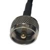 NMO 3/4"-UHF PL-259 Male Mil-C-17 18 FEET RG58 USA Made HAM Radio, Race Radio, Hand Made in USA Cut to Order, Hand Direct Solder, Tested, Pure Copper Center Conductor, UV Resistant, Water Resistant view 2