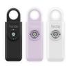Hootie Personal Keychain Alarm for Women, Men, and Kids Protection - Hand Held Safety Siren, White, Black, and Lavender (3 Pack) view 1