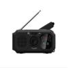 Kaito V5 Emergency Radio - Solar Panel and Hand Crank  LED Flashlight  Voyager Mini NOAA Weather Radio - AM/FM Radio Rechargeable Battery (Black) view 1
