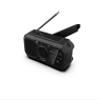 Kaito V5 Emergency Radio - Solar Panel and Hand Crank  LED Flashlight  Voyager Mini NOAA Weather Radio - AM/FM Radio Rechargeable Battery (Black) view 3