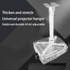 Projector Tripod Stand Adjustable Projector Bracket Stand Ceiling Mount Loading Wall Hanging Projector Bracket Holder Stretch Holder Projector Stand view 4