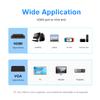 AIYEEN HDMI to VGA Adapter, 1080p HDMI Male to VGA Female Adapter with 3.5mm Audio Jack Cable Compatible with Monitor, Laptop,Computer, Projector, HDTV, Chromebook and More (Black) view 3