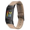 Fit for Fitbit Charge 5 Bands for Women Men, Breathable Adjustable Nylon Replacement Watch Band Straps Wristbands Bracelet Fit for Fitbit Charge 5 GPS Tracker (Khaki) view 3