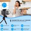 BOYA Wireless Lavalier Microphone System, BY-XM6-S1 Mini Ultra-Compact Wireless Lapel with LCD Screen for DSLR Camera Camcorder Smartphones Tablets Computer for Vlog YouTube Interview view 2