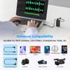 BOYA Wireless Lavalier Microphone System, BY-XM6-S1 Mini Ultra-Compact Wireless Lapel with LCD Screen for DSLR Camera Camcorder Smartphones Tablets Computer for Vlog YouTube Interview view 4