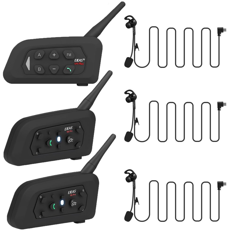 MIMIRACLE Referee Headset, V4+2V6 Referee Communication System for Soccer