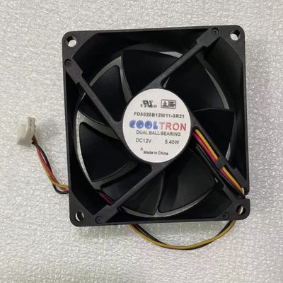 FD8025B12W11-3R21 Fan FD8025B12W11-3R21 DC12V 5.40W 808025MM Cooling Fan