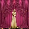 8 Panels Burgundy Backdrop Curtain for Wedding Parties Wrinkle Free Maroon Photo Curtains Backdrop Drapes Fabric Decoration for Birthday Bridal Shower Ceremony 40ft(W) x 10ft(H) view 4